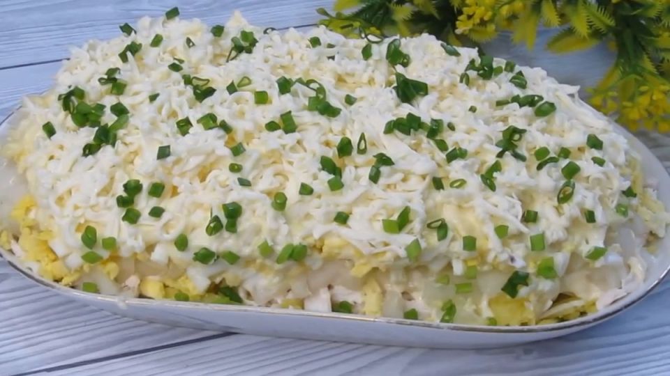 Салат «Нежность»: простота и вкус в одном блюде