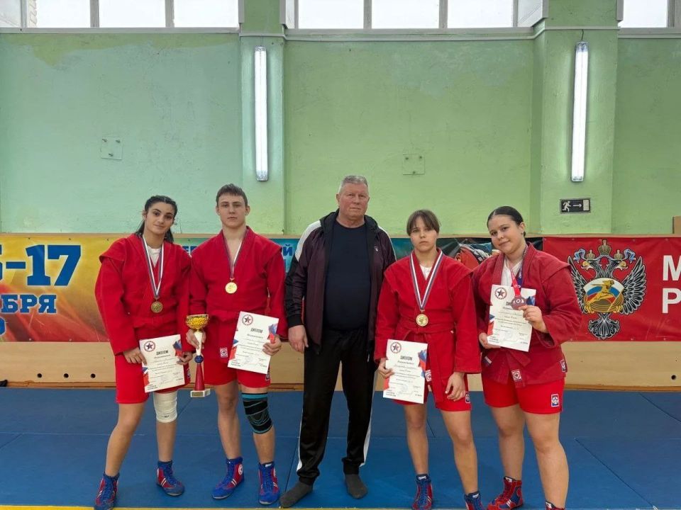 В Московской области прошло первенство Центрального федерального округа по самбо среди юношей и девушек до 16 лет