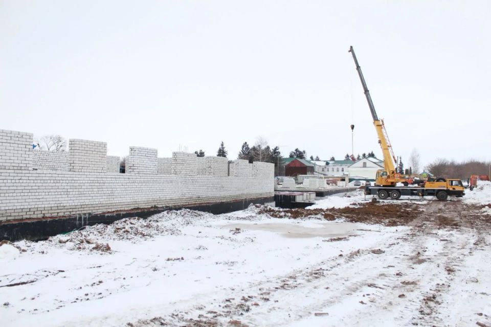 В Рассказовском округе строят новую школу