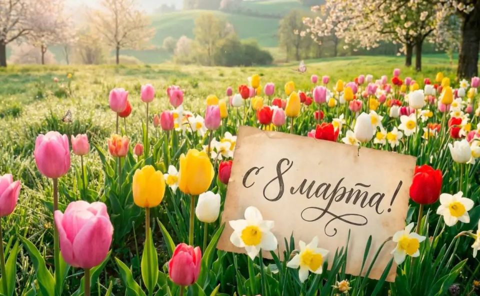 Максим Косенков: Дорогие тамбовчанки!. Примите искренние поздравления с Международным женским днём 8 Марта