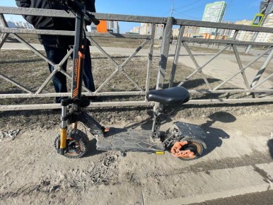 На севере Тамбова водитель «Renault Duster» сбил подростка на самокате