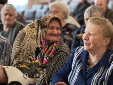 В Сосновском доме-интернате прошла встреча с орнитологами