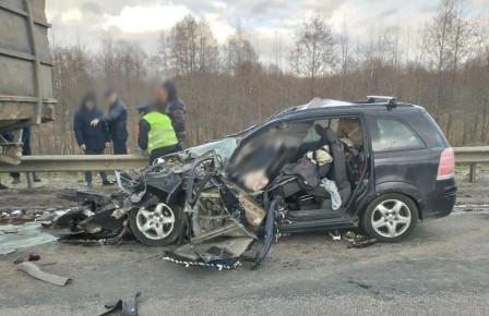 Пассажир иномарки погиб в ДТП на трассе Р-22 в Тамбовской области