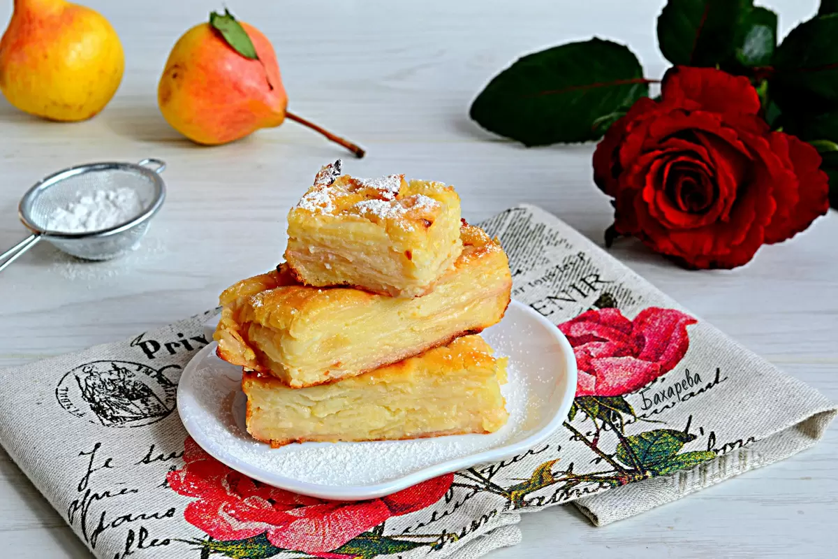 Грушевая симфония: восхитительный пирог для осенних застолий