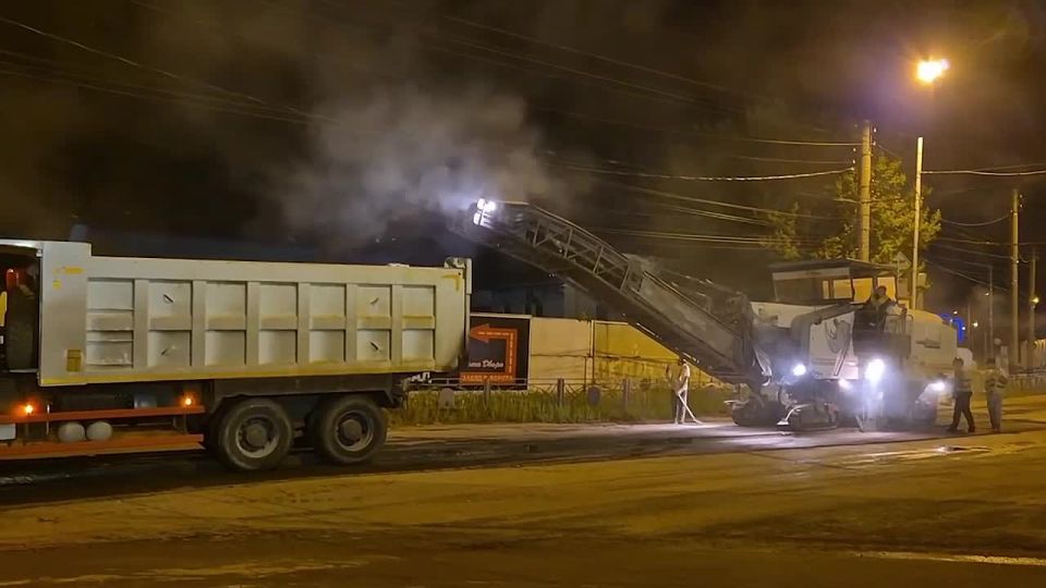 Максим Косенков: Стартовали работы на одной из ключевых магистралей дорожного ремонта текущего года