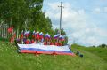 В селе Вячка Кирсановского муниципального округа прошла масштабная патриотическая акция «Символ России на высоте»