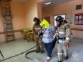 В центральной больнице Гавриловского округа потушили условный пожар