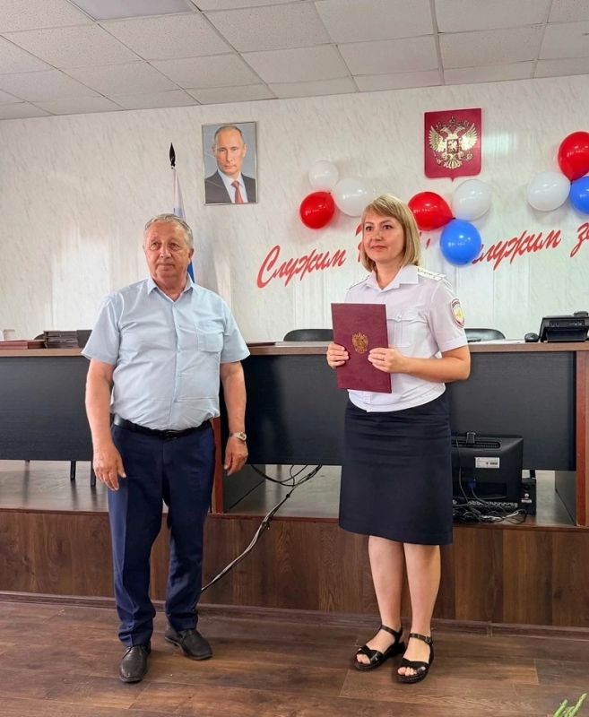 В МОМВД России "Мичуринский" состоялось торжественное мероприятие, посвященное 90-летней годовщине со дня образования Госавтоинспекции В МОМВД России "Мичуринский" состоялось торжественное мероприятие, посвященное 90-летней годовщине со дня образования Госавтоинспекции