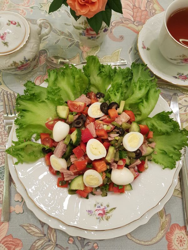 Французский салат Нисуаз: за здоровое питание с утонченным вкусом
