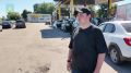 Волонтёры помогают водителям на АЗС Тамбова
