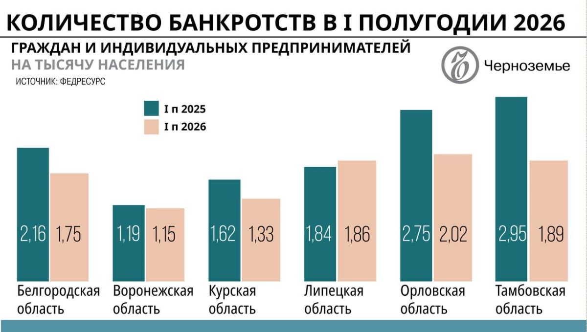Без должной осмотрительности: в Черноземье в первом полугодии выросло число корпоративных банкротств Без должной осмотрительности: в Черноземье в первом полугодии выросло число корпоративных банкротств
