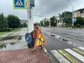 В Тамбове очищают ливневую канализацию после дождей
