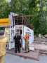 Городские службы провели принудительный демонтаж нестационарного торгового объекта на Советской,1/4