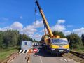Евгений Первышов: Сегодня ООО "Мостострой" начало подготовительные работы по созданию временного моста через реку Пячка в Моршанском округе