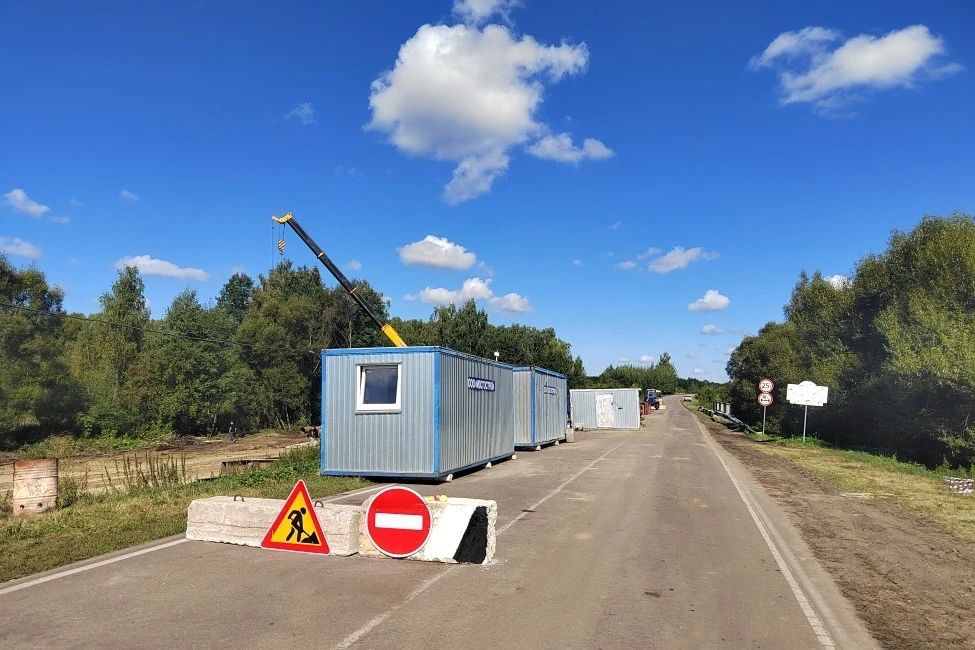В Моршанском округе готовятся к строительству временного моста через Пячку В Моршанском округе готовятся к строительству временного моста через Пячку