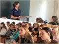 В Тамбовской области представитель регионального следственного управления СК России провела со студентами колледжа занятие на тему профилактики проявлений терроризма в молодежной среде