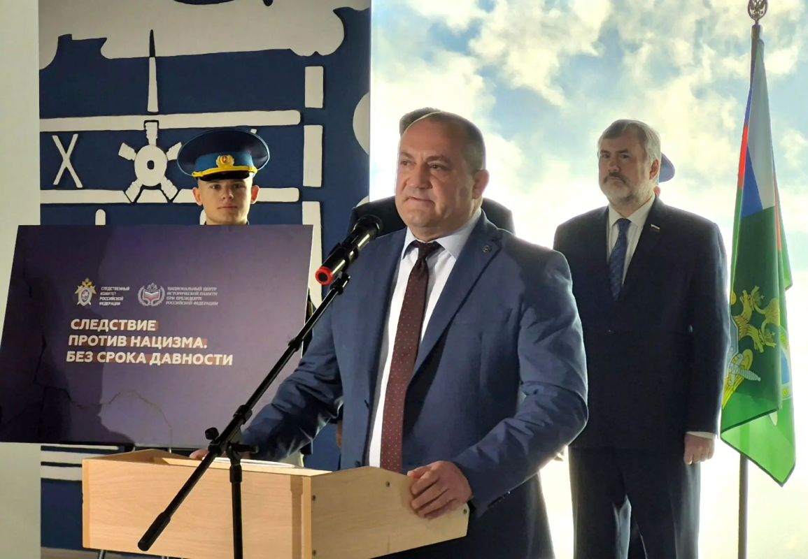 По инициативе СК России в многопрофильном кадетском корпусе в городе Тамбове открылась выставка «Без срока давности По инициативе СК России в многопрофильном кадетском корпусе в городе Тамбове открылась выставка «Без срока давности