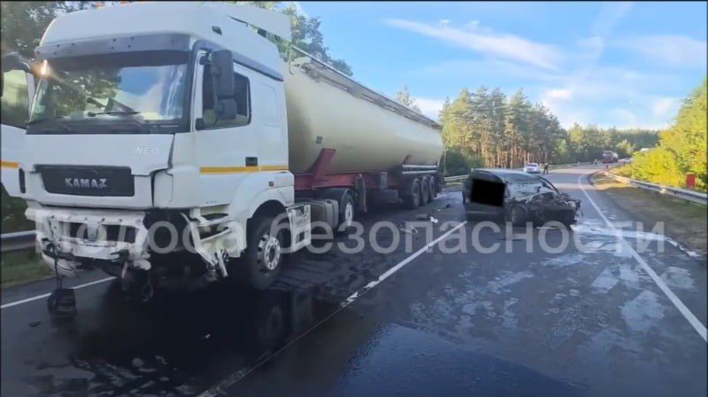 В Рассказовском округе женщина на иномарке выехала на встречку и погибла с пассажиром