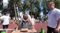 В парке «Патриот» города Рассказово смонтировали площадку для сдачи ГТО