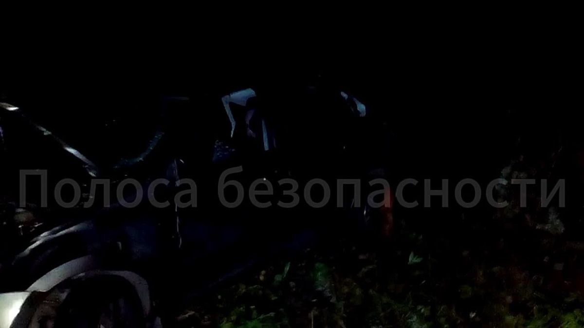 В Мичуринском округе «Лада» улетела в кювет и перевернулась