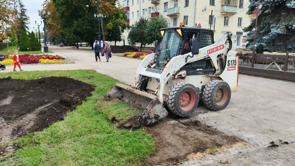В Тамбове продолжается преображение исторического центра В Тамбове продолжается преображение исторического центра
