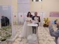 Молодожены Алексей и Любовь Сычевы в день свадьбы проголосовали на избирательном участке №509 в Пичаевском округе