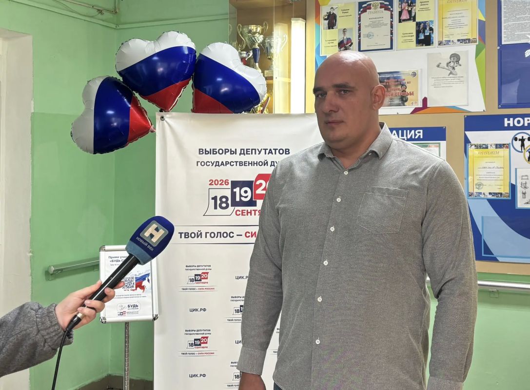 Участник программы «Герои Тамбовщины» Юрий Кургузов проголосовал на выборах Участник программы «Герои Тамбовщины» Юрий Кургузов проголосовал на выборах