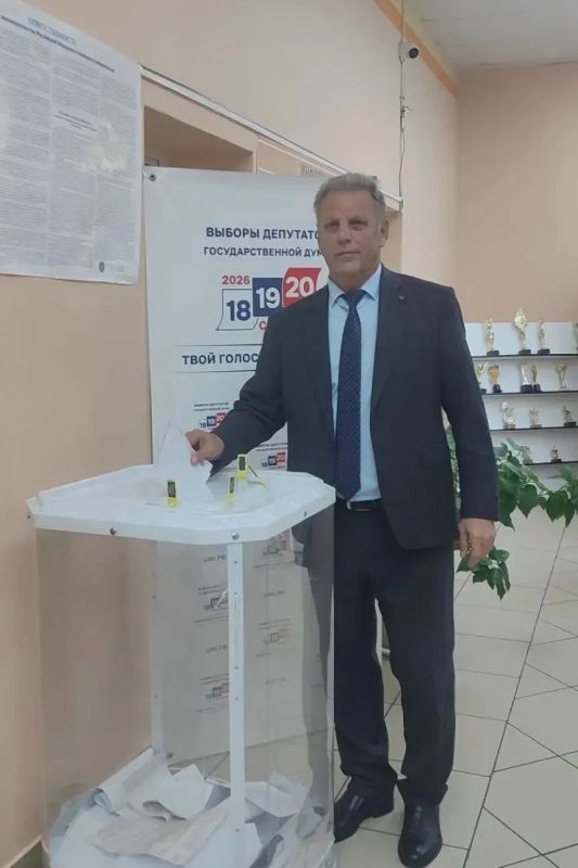 Руководители муниципальных округов Тамбовской области проголосовали на выборах депутатов Государственной Думы и регионального парламента Руководители муниципальных округов Тамбовской области проголосовали на выборах депутатов Государственной Думы и регионального парламента