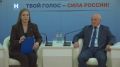 Наш специальный корреспондент Юлия Савушкина провела второе прямое включение из медиа-центра по выборам депутатов Государственной Думы и регионального парламента