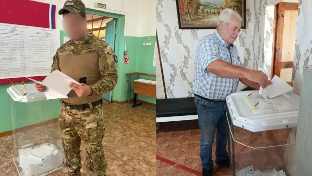 В Тамбовской области голосуют участники СВО и ветераны-чернобыльцы