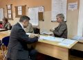 Андрей Офицеров принял участие в голосовании на выборах депутатов Государственной Думы и регионального парламента