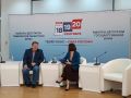 На брифинге в медиацентре выступил генеральный директор «Новогаз Тамбов» Алексей Константинов