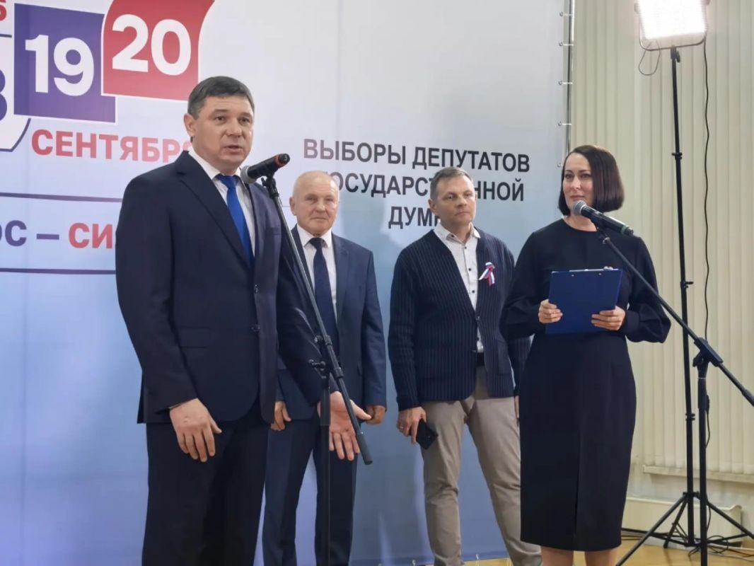 Глава Тамбовской области Евгений Первышов в медиацентре Единого дня голосования поблагодарил жителей региона за участие в выборах и отметил высокую активность избирателей
