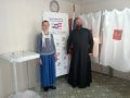 Настоятель ржаксинского храма и его супруга проголосовали на выборах