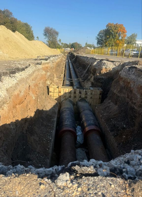Модернизация трубопровода на бульваре Энтузиастов почти завершена!