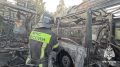 В селе Донское Тамбовской области сгорели 3 автобуса