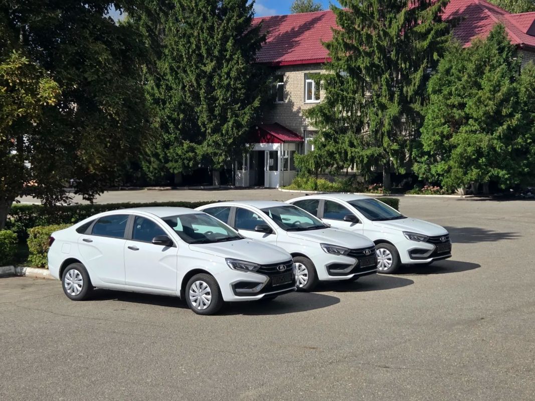 Автопарк УФСИН по Тамбовской области пополнился тремя новыми служебными автомобилями «Lada Vesta»
