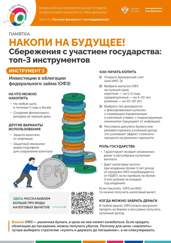 Всероссийская просветительская Эстафета по финансовой грамотности «Мои финансы» Всероссийская просветительская Эстафета по финансовой грамотности «Мои финансы»