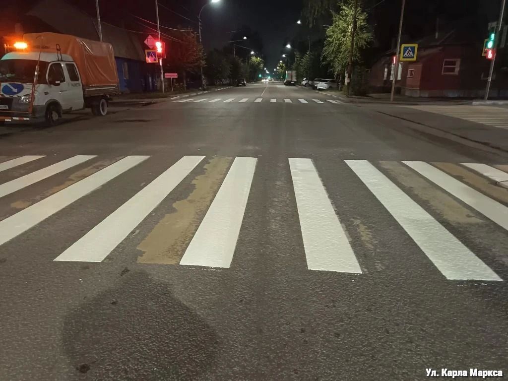В Тамбове обновили дорожную разметку на улицах с большой транспортной нагрузкой В Тамбове обновили дорожную разметку на улицах с большой транспортной нагрузкой