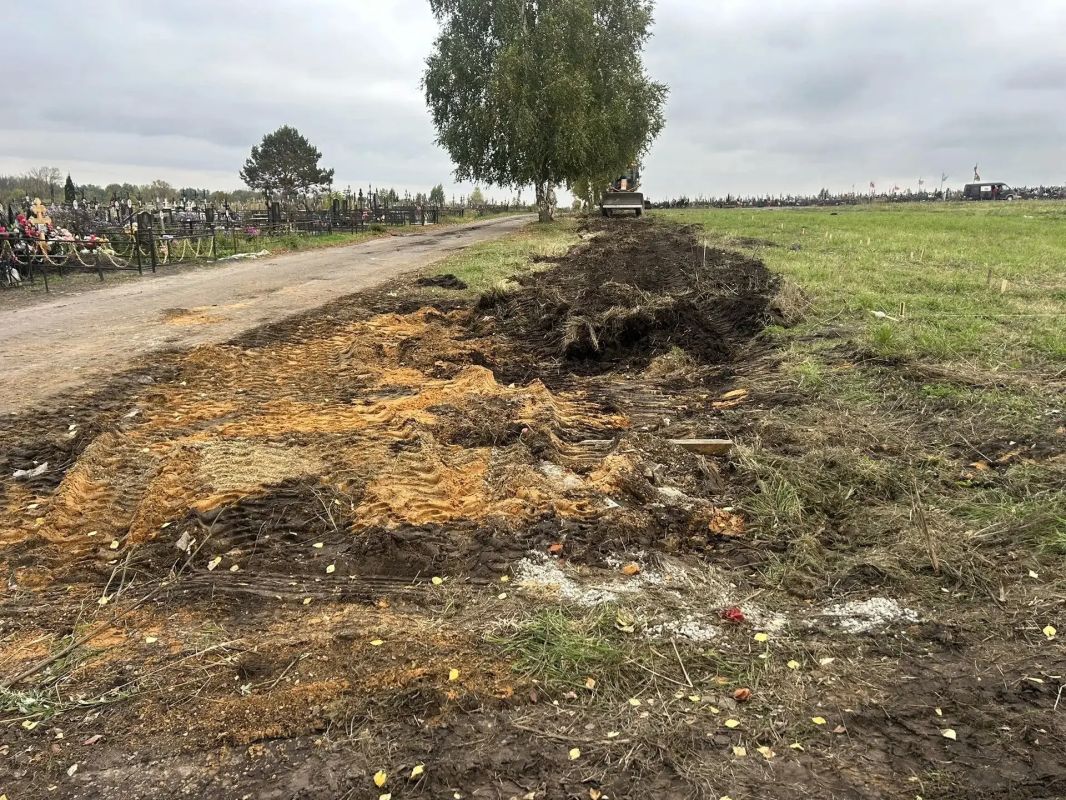 В Тамбове проводится обустройство кладбища в деревне Лужки В Тамбове проводится обустройство кладбища в деревне Лужки