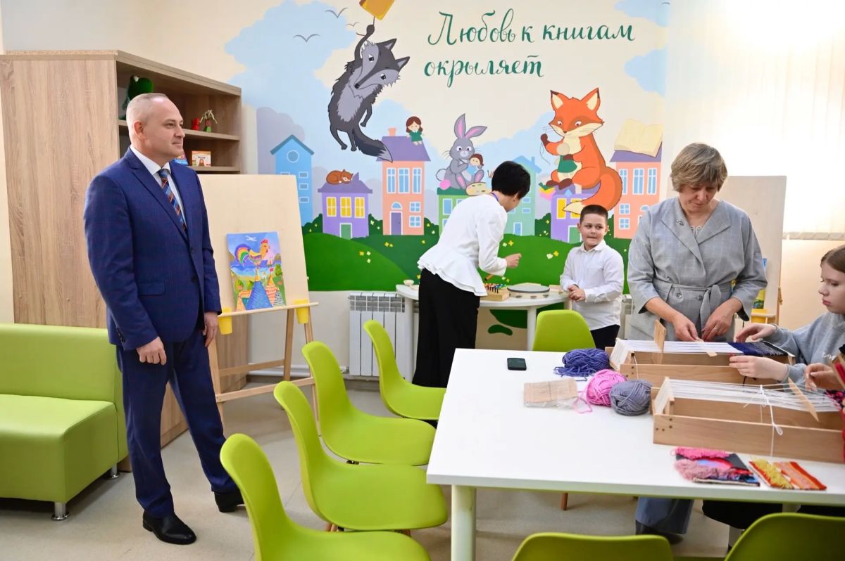 Максим Косенков: Сегодня открыли четвёртую модельную библиотеку в Тамбове Максим Косенков: Сегодня открыли четвёртую модельную библиотеку в Тамбове