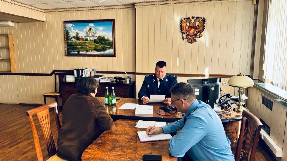 Заместитель прокурора Тамбовской области Владимир Лункин провел личный прием граждан