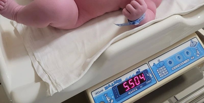 В тамбовском роддоме родился малыш весом более 5,5 килограмма