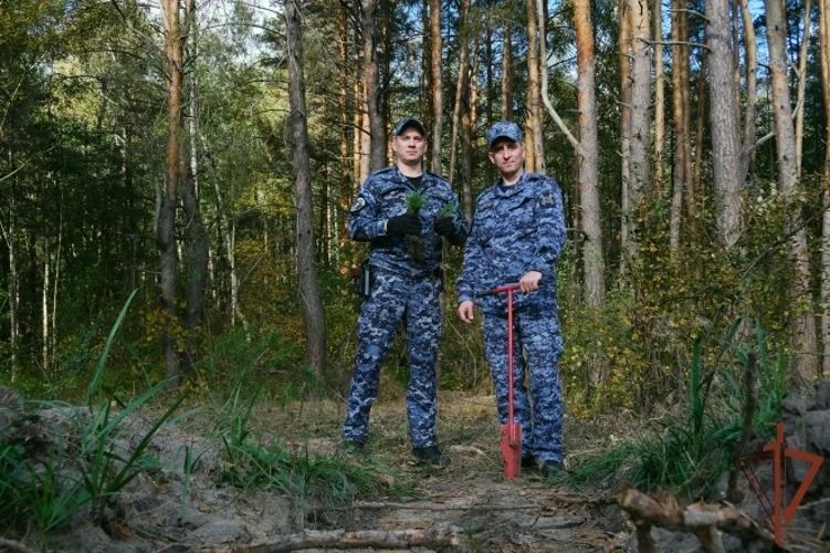 Росгвардейцы приняли участие в ежегодной всероссийской акции по восстановлению лесов в Тамбовской области Росгвардейцы приняли участие в ежегодной всероссийской акции по восстановлению лесов в Тамбовской области