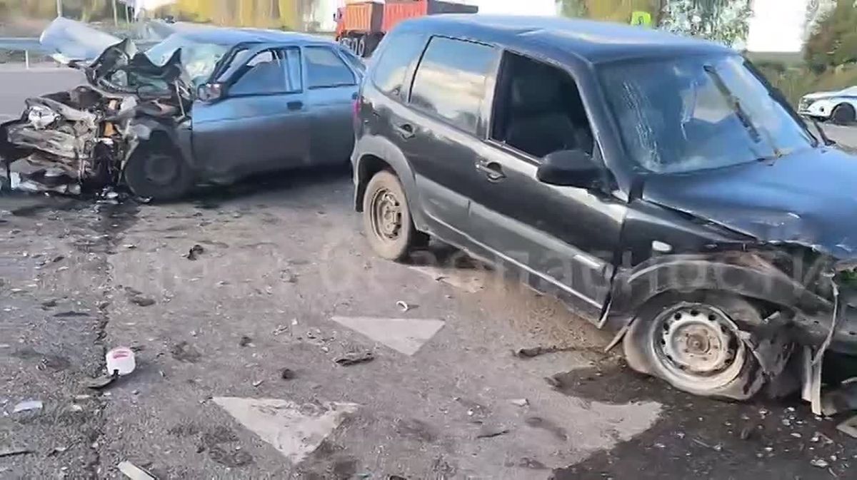 Авария с пострадавшими на автодороге «Моршанск – Пичаево»