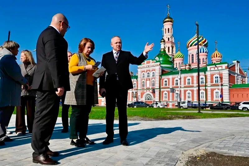 На набережной Студенца в Тамбове выполнили 80% от запланированного объёма работ