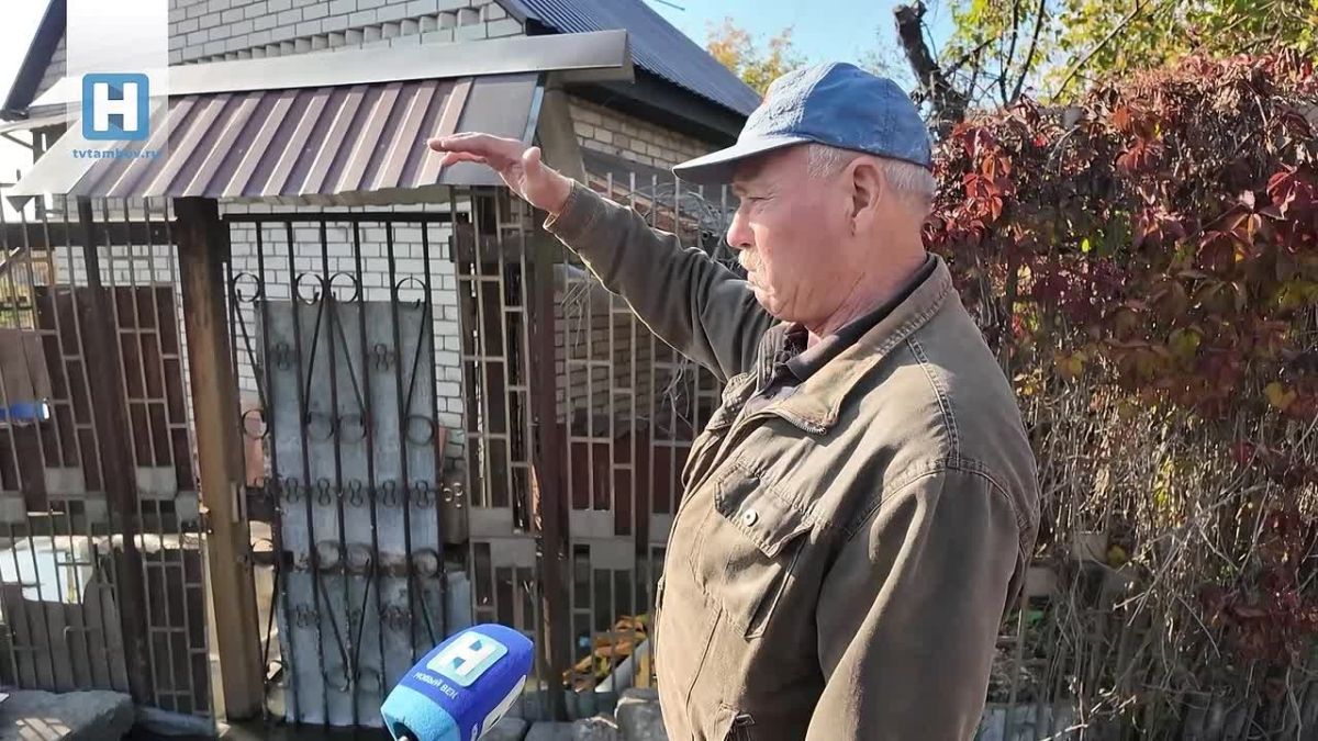 В Тамбове дачные участки в нескольких садоводческих товариществах затопили канализационные стоки