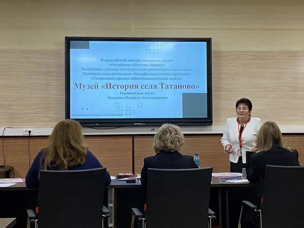 Музей Татановской школы — победитель Всероссийского конкурса школьных музеев Музей Татановской школы — победитель Всероссийского конкурса школьных музеев