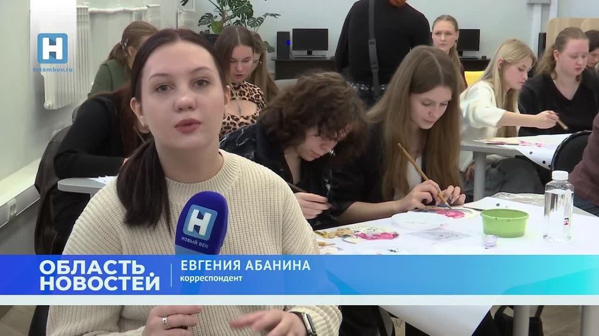 В рамках "Недели Китая" в Тамбовской области прошёл мастер-класс по азиатской живописи