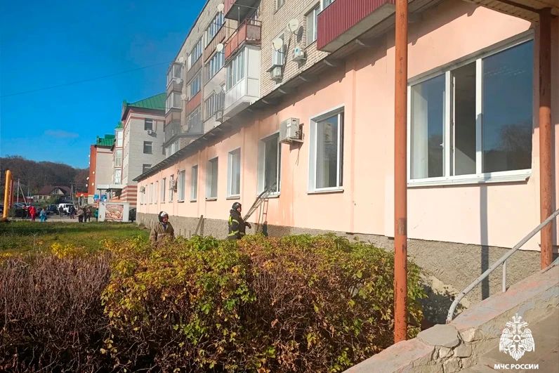 В Моршанске из стоматологии эвакуировали 53 человека во время пожара